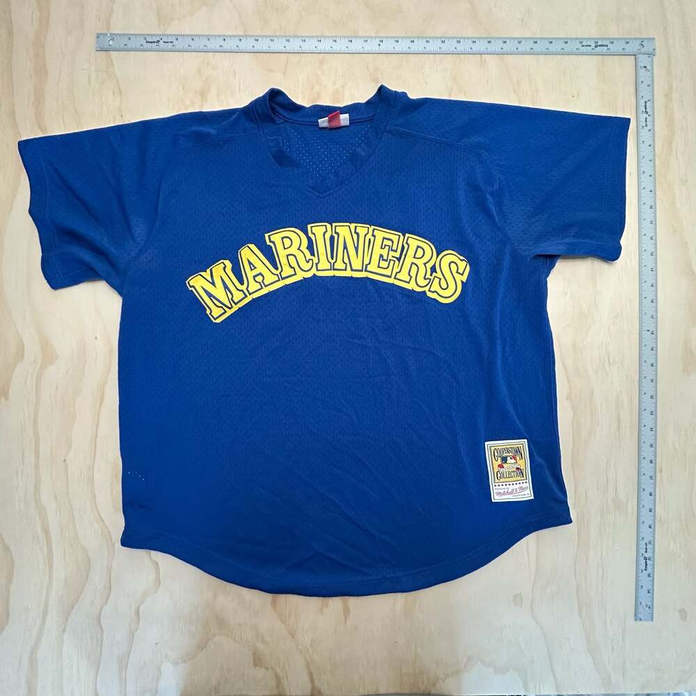 Mitchell & Ness Seattle Mariners Cooperstown Collection  Batting Practice 2XL